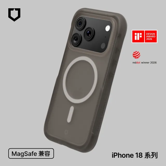【RHINOSHIELD 犀牛盾】iPhone 18 Pro/18 Pro Max AirX MagSafe兼容 極致氣墊緩衝磁吸防摔手機殼