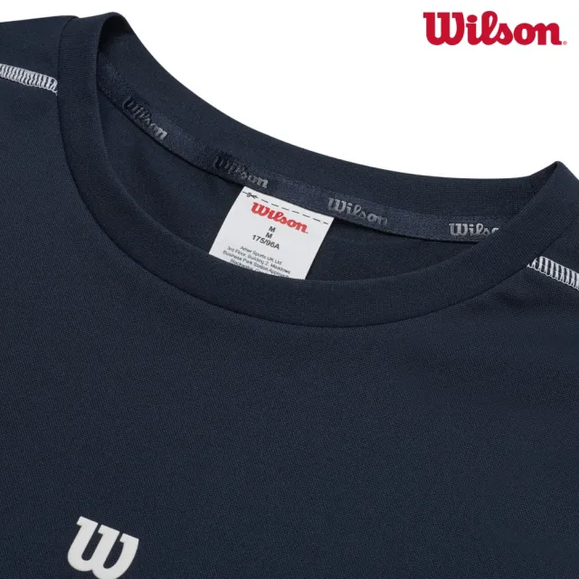 【WILSON】Daily Court Tee V2 Classic Navy 男款 服飾 短袖T恤 海軍藍 WM20086U001001