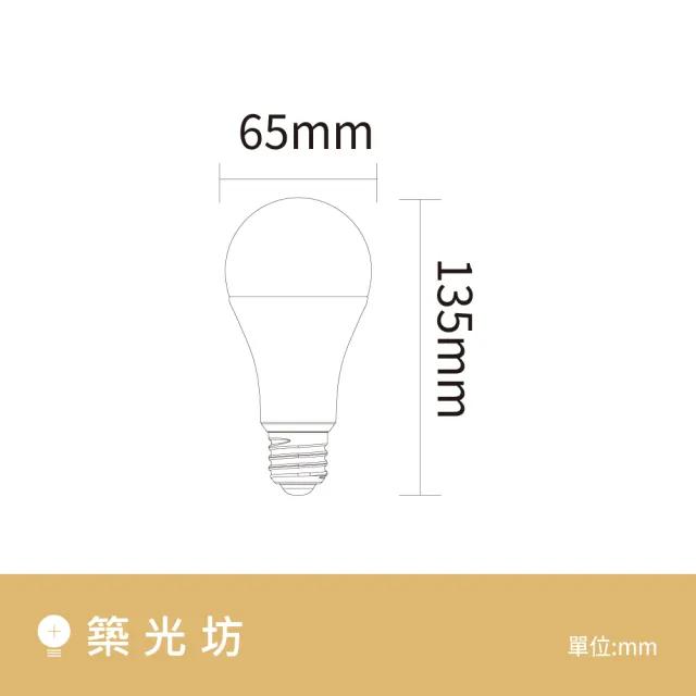 【DanceLight 舞光】10入｜16W LED燈泡 E27 省電高亮度 全電壓 節能燈泡 球泡燈 白光 自然光 黃光
