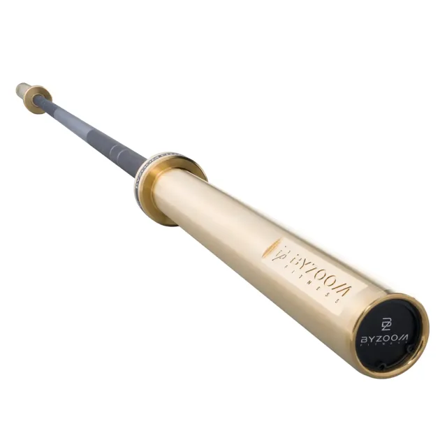 【BYZOOM FITNESS】Power bar 奧林匹克槓鈴20KG 黑金進階版