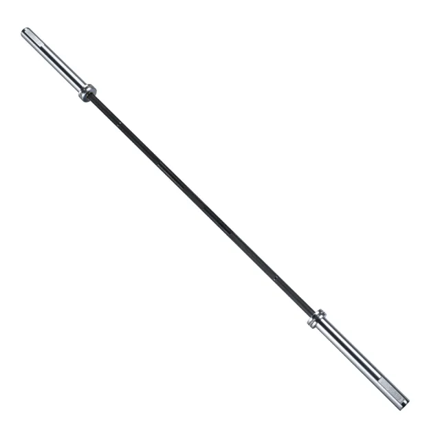 【BYZOOM FITNESS】Power bar 奧林匹克槓鈴20KG 黑銀基礎版