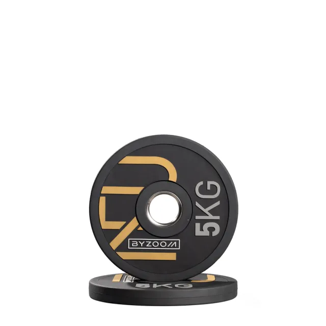 【BYZOOM FITNESS】power series 橡膠重量槓片套組(1.25KG -20KG)奧林匹克包膠槓片