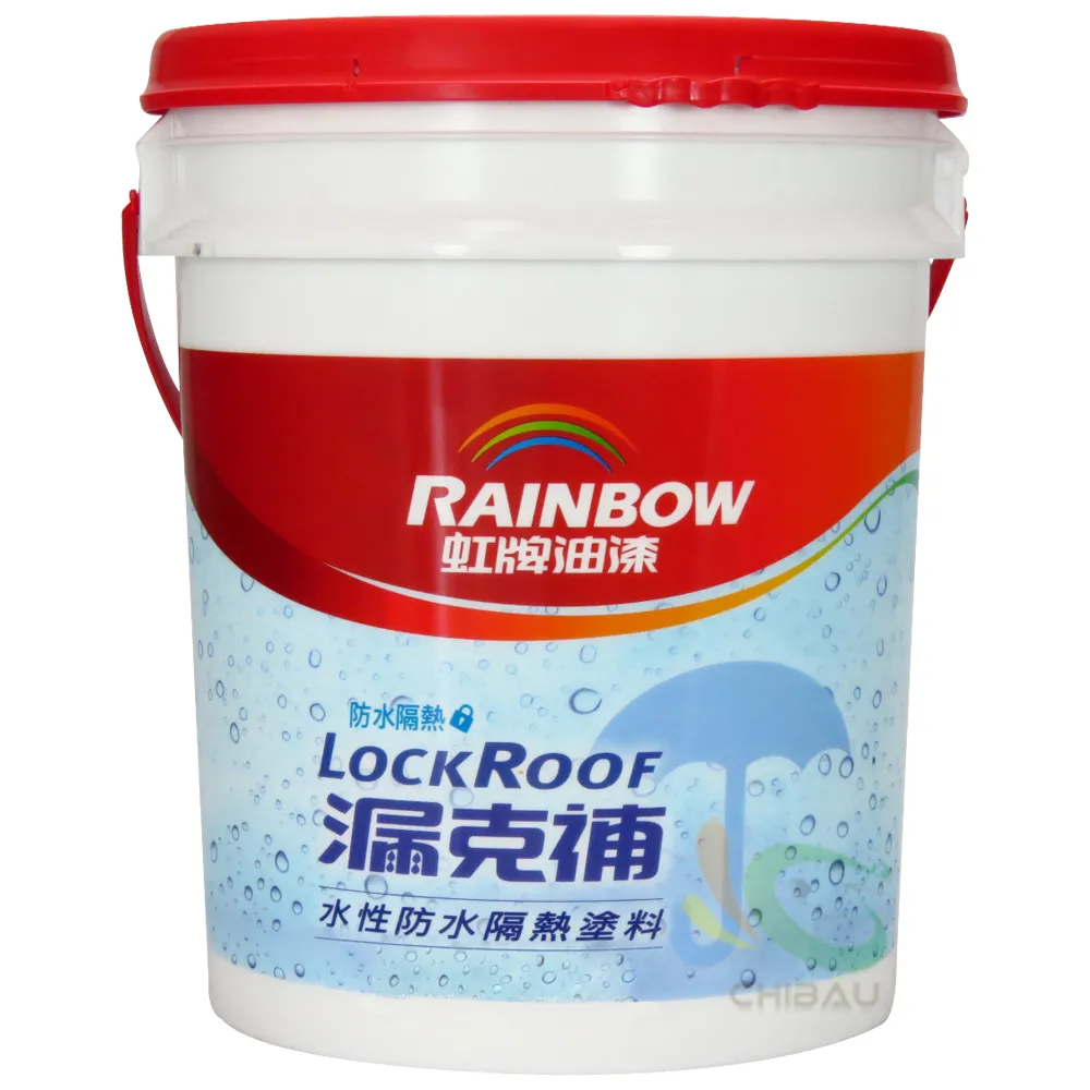 【虹牌】424漏克補水性防水隔熱漆（5加侖裝）(屋頂防水漆)