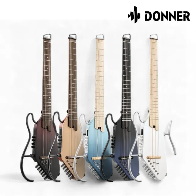 【Donner】HUSH-I PRO 無頭靜音吉他 全配件／極簡不凡(旅行吉他 木吉他 民謠吉他 SLG200)