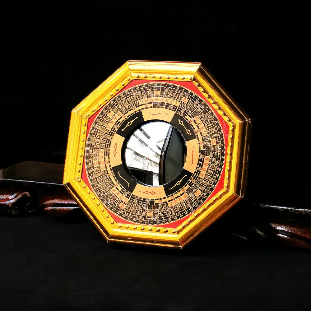【財神小舖】鎮宅轉運 開光 八卦鏡 八卦凸鏡 12cm(已開光 鬼月 中元普渡 擋煞 化煞 鎮宅)