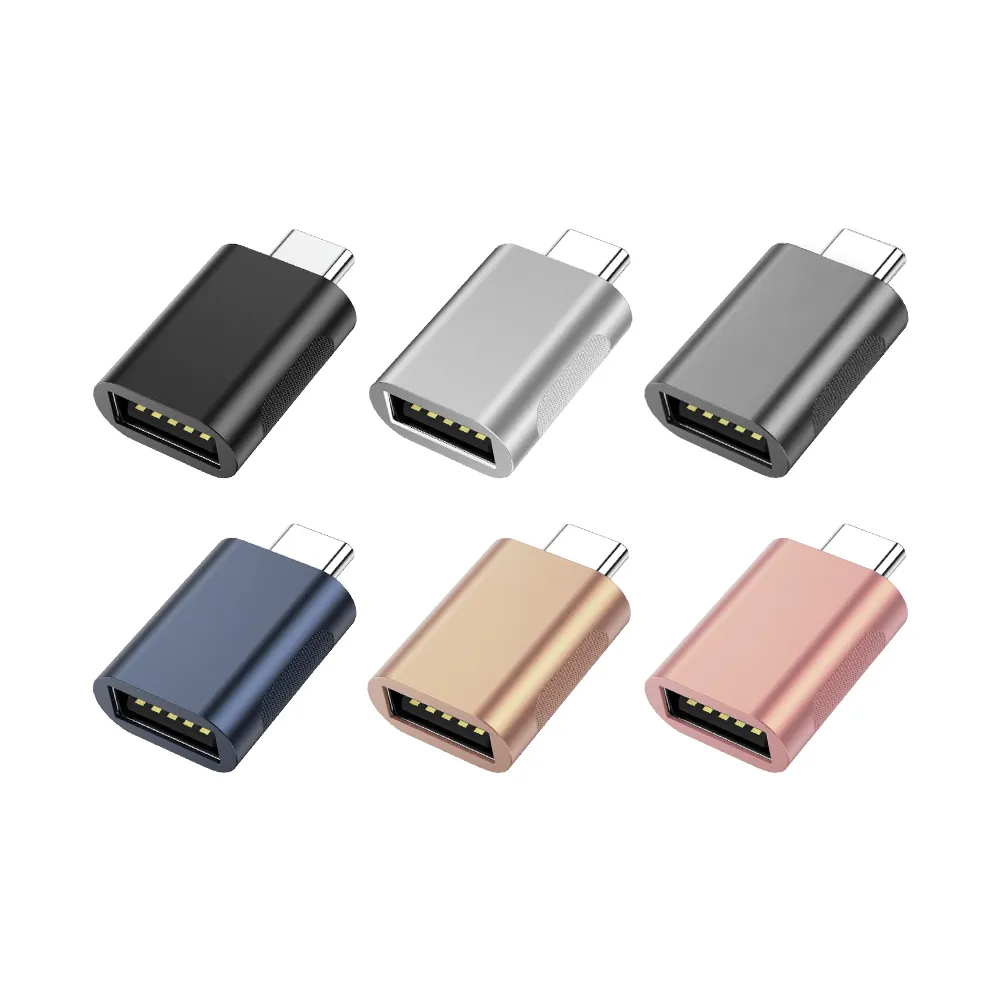 【ZA 喆安】USB3.2 Gen2 10G Type-C公 to A母OTG轉接頭 USB-A to Type-C轉接頭(適用iPhone17/16/筆電/手機)