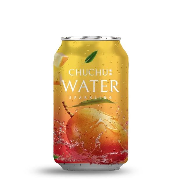 【CHUCHU 啾啾】CHUCHU啾啾芒果泡泡330mlx6入/箱_官方直營