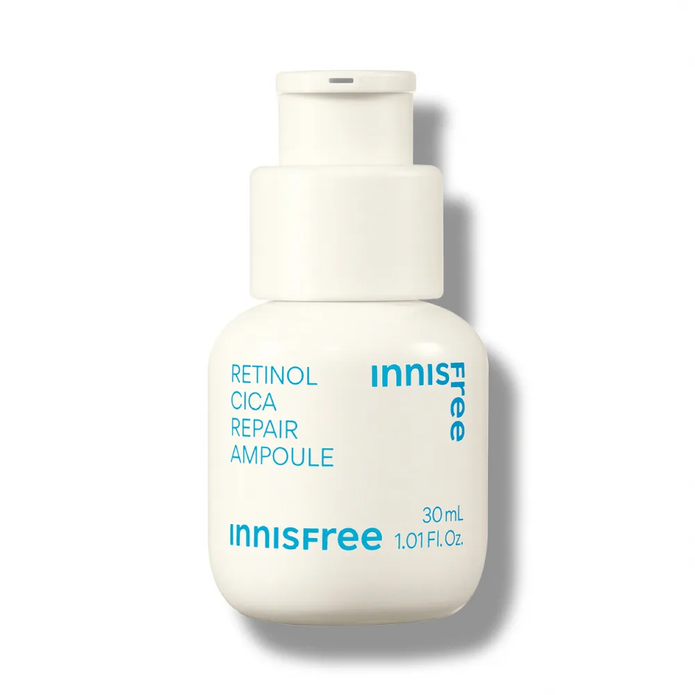 【innisfree】A醇淨膚超修護安瓶 30ml(去粉刺、抗痘精華/積雪草)
