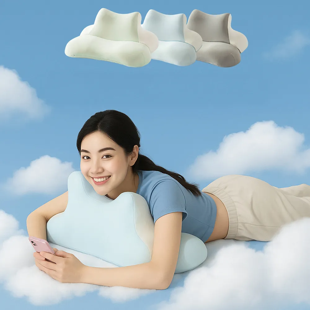 【西格傢飾】雲朵冰絲趴趴枕 滑手機 追劇 趴枕 抬腿枕 抬腿墊 靠枕 靠墊 趴睡枕 禮物