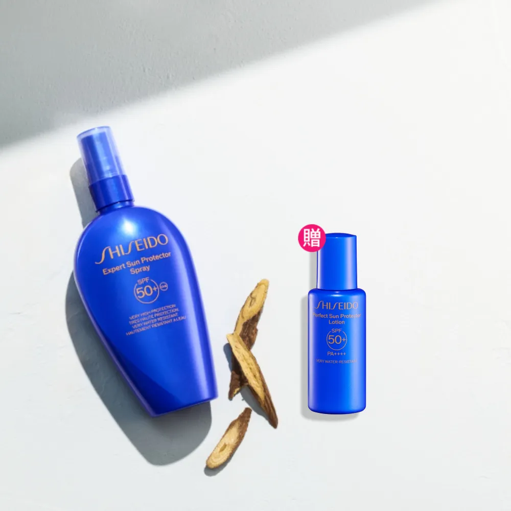 【SHISEIDO 資生堂國際櫃】新豔陽 • 夏 水離子熱防禦防曬噴霧150mL(新品/防曬/SPF50/噴霧/紫外線)
