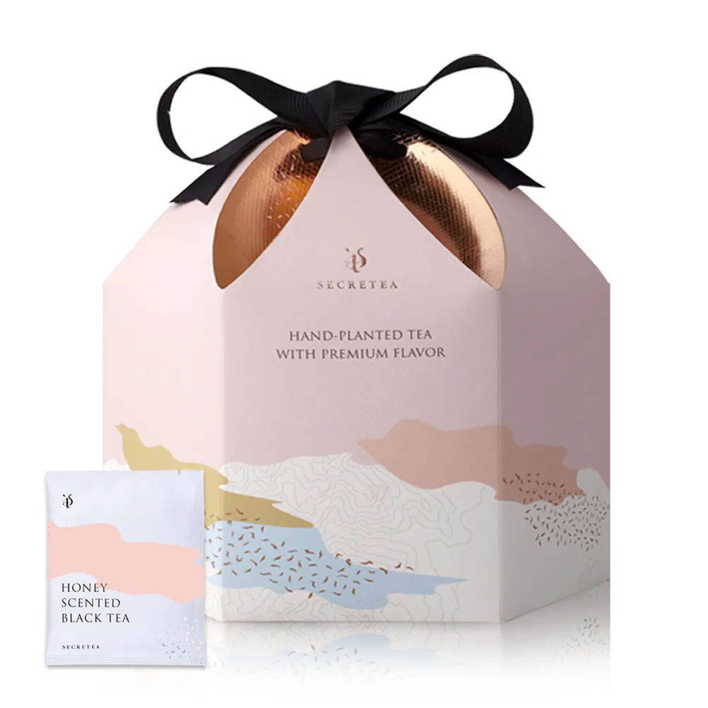 【小葉覓蜜】職人單品茶包禮盒-花蓮舞鶴蜜香紅茶 茶包禮盒(3.5gx60包x1盒附提袋)(中秋禮盒)