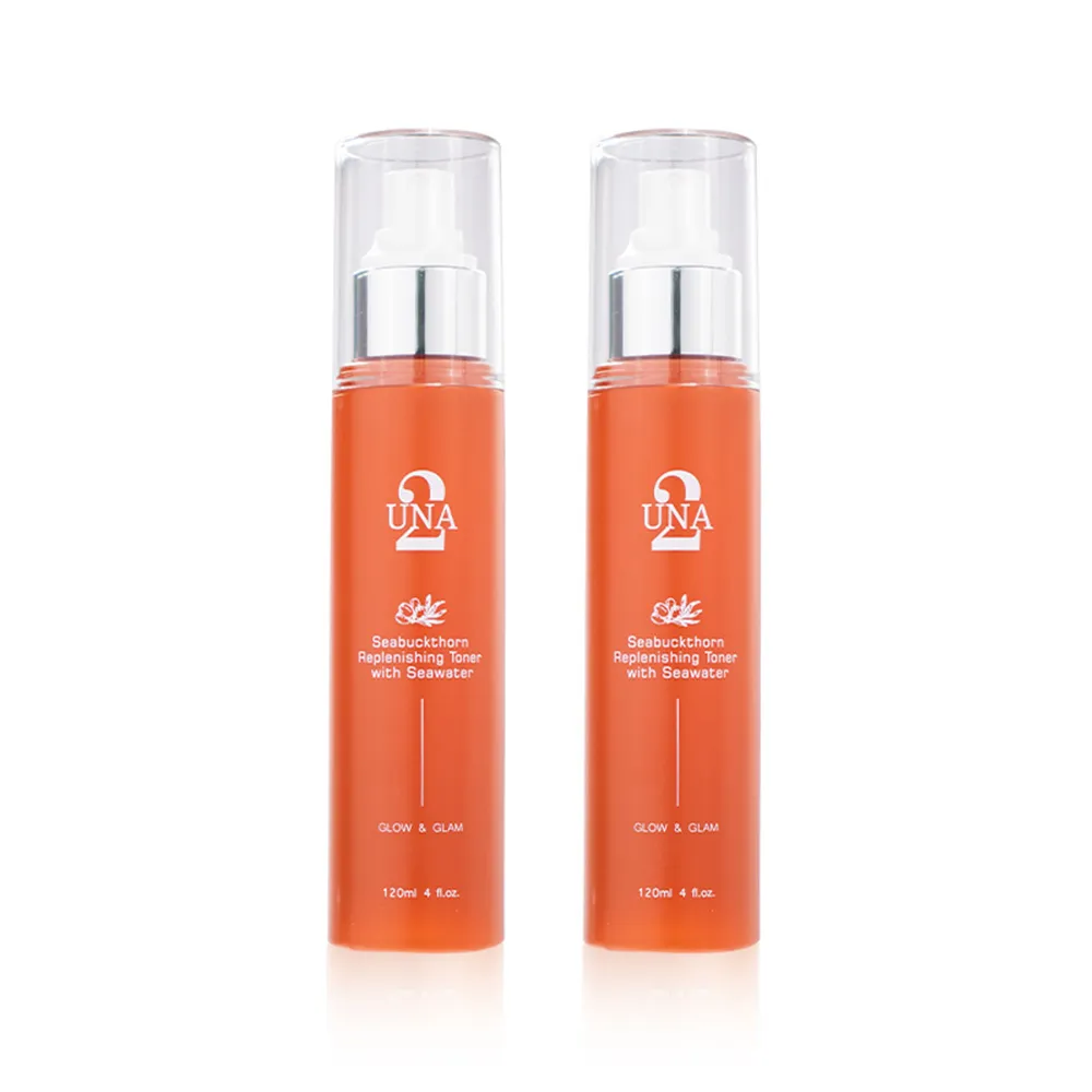 【BIOCROWN 百匡】沙棘純海煥活修護化妝水 120ml 2瓶 - UNA
