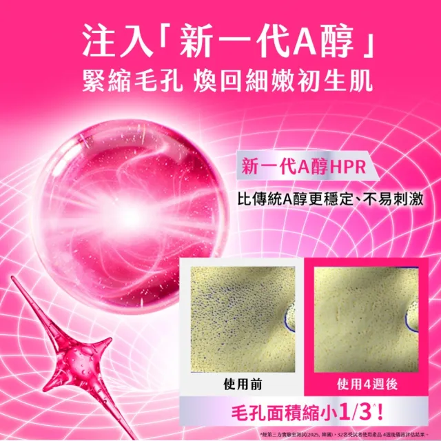 【AHC】醫美科研超光微晶新一代A醇微導針精華30ml_2入(右旋B5/A醇/穀胱甘/縮毛孔/煥膚/微導針粉瓶)