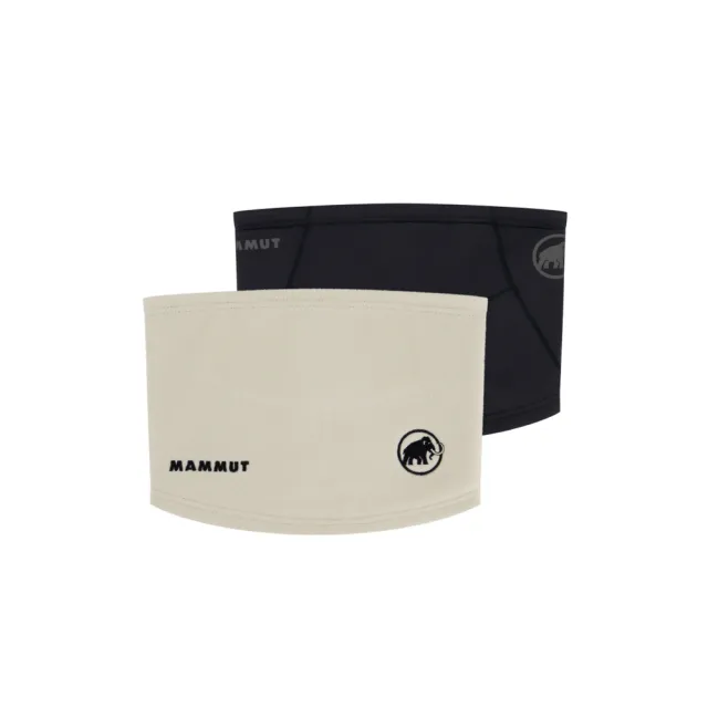 【Mammut 長毛象】Excursion Fleece Neck Gaiter AF 日系雙面防風刷毛保暖圍脖 燕麥白 #1191-02300