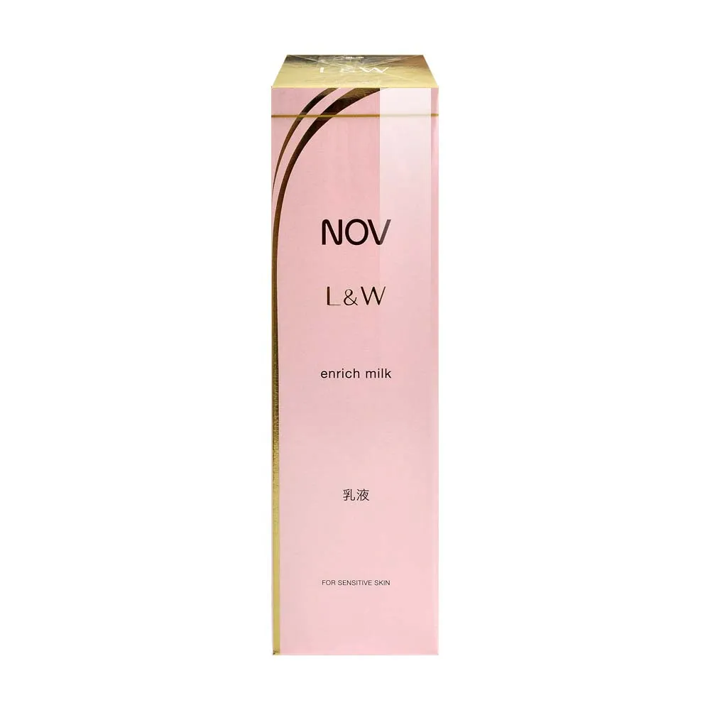 【NOV 娜芙】L&W活妍乳液X1瓶(80ml/瓶 隨機贈樣包3包 保濕乳液 玻尿酸鈉)