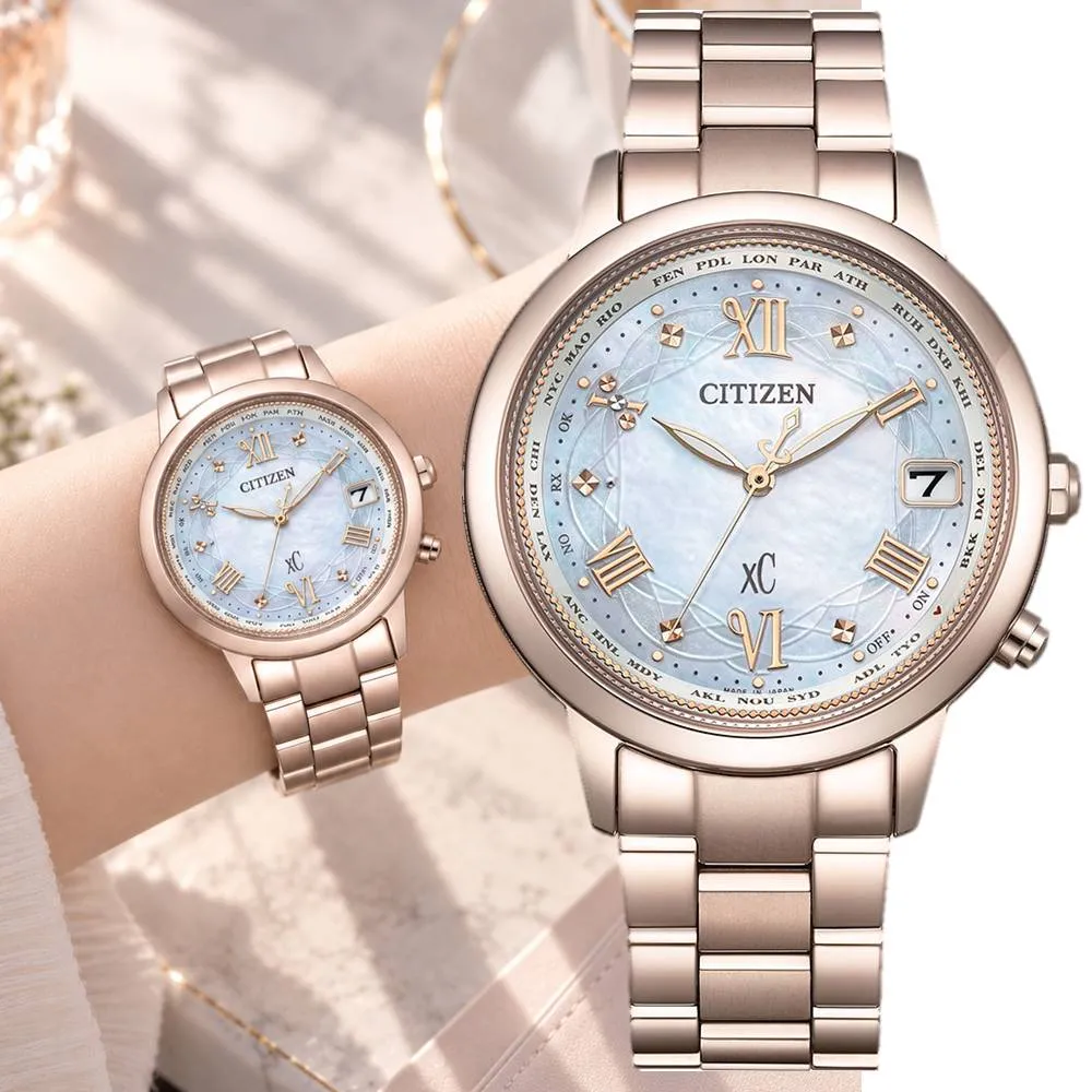 【CITIZEN 星辰】Hebe廣告款 花嫁 台灣限定 手錶 女錶 父親節 情人節 生日 送禮 推薦 禮物 CB1135-52D
