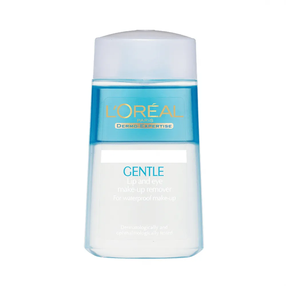 【L’OREAL Paris 巴黎萊雅】溫和眼唇卸妝液125ml (卸妝水/卸妝)