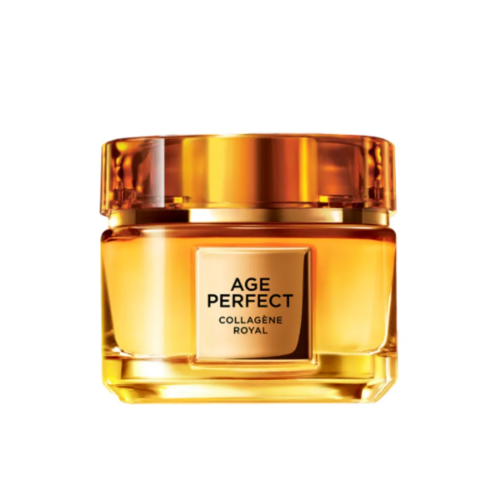 【L’OREAL Paris 巴黎萊雅】全新升級2.0金致臻顏花蜜奢養膠原乳霜60ml(輕盈乳霜/滋潤乳霜)