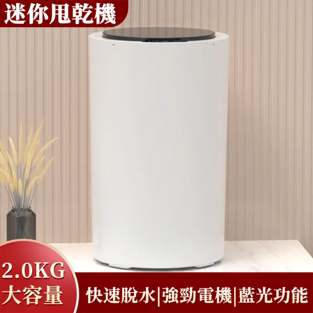 【EARISE 雅蘭仕】迷你小型新款脫水機 帶蓋脫水機(脫水機/甩幹桶/脫水桶/甩幹神器)