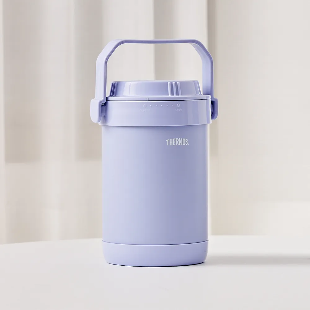 【THERMOS 膳魔師】香芋紫不鏽鋼真空燜燒提鍋1500ml(RPF-20-LPL)