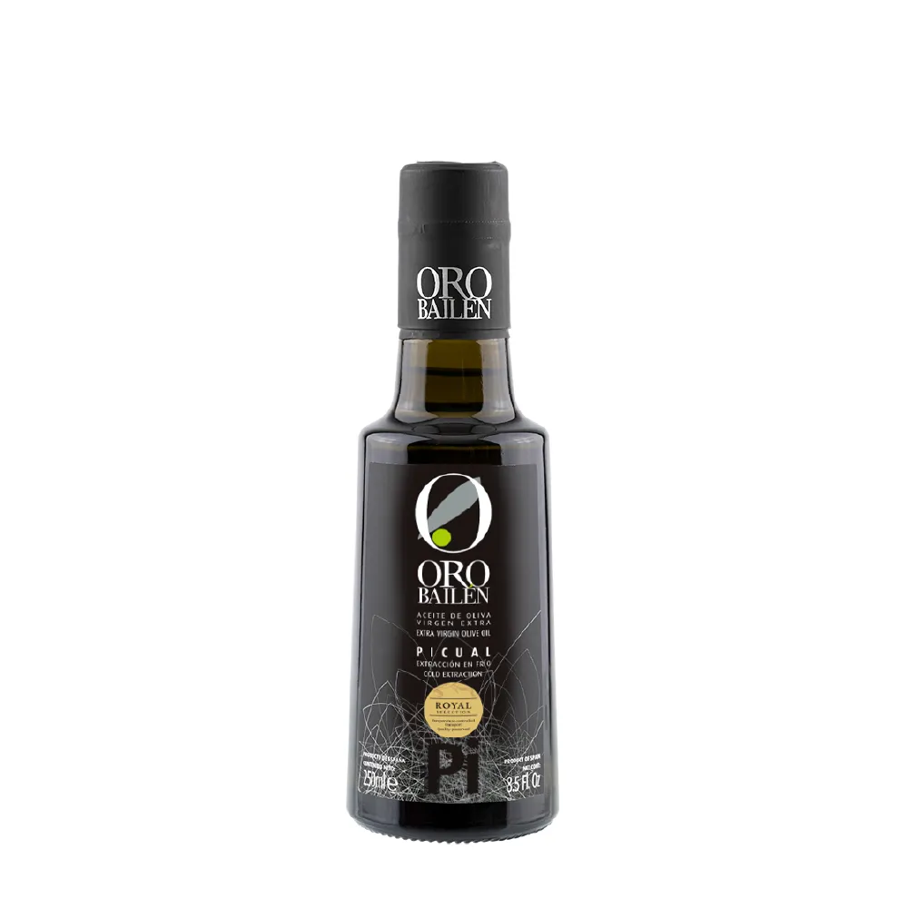 【Oro Bailen 皇嘉】(分次配)皇家級Picual特級冷壓初榨橄欖油250mlx1入(生飲首選/低油酸/多國大獎)