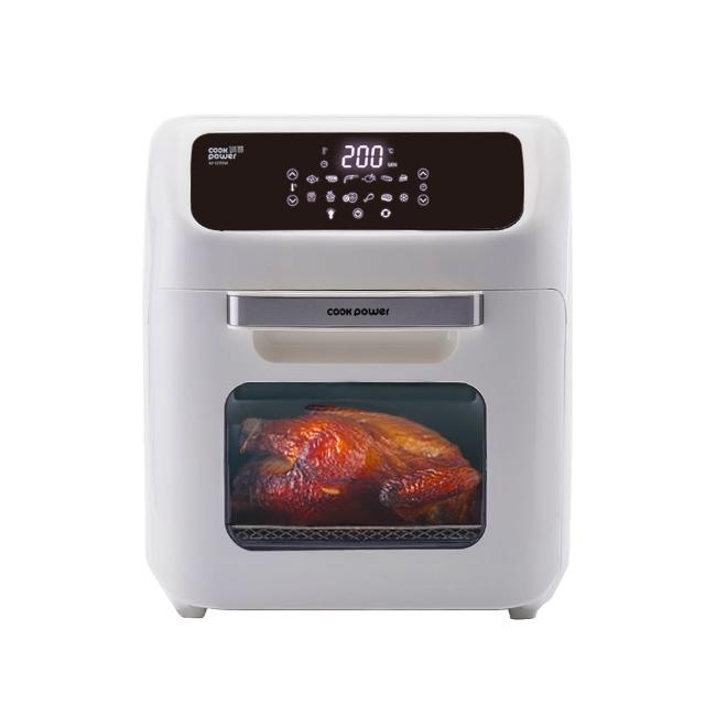 【CookPower 鍋寶】智能萬用氣炸烤箱/果乾機12L(AF-1290W)
