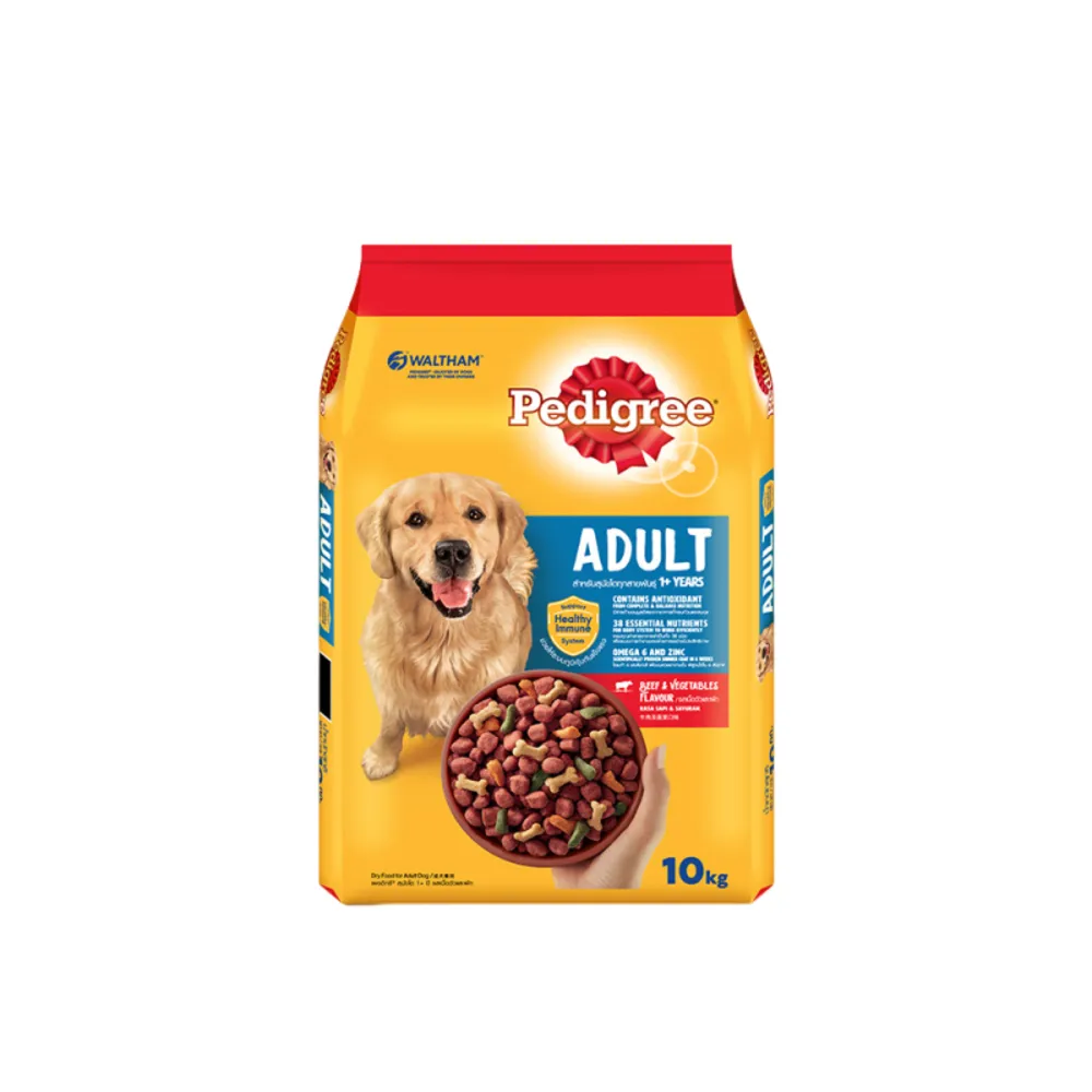 【Pedigree 寶路】成犬乾糧 10kg 大包裝 寵物/狗飼料/狗食