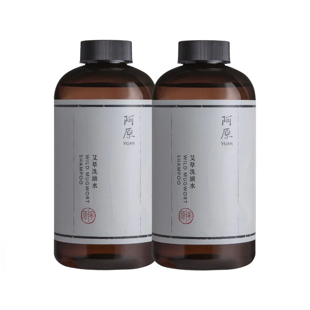 【阿原】艾草洗頭水500mLx2(洗髮精)(清潔同時保養)