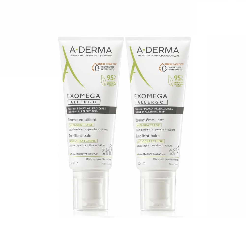 【A-DERMA 艾芙美】官方直營 益護佳舒敏霜200ml_2入(身體乳液/身體霜)
