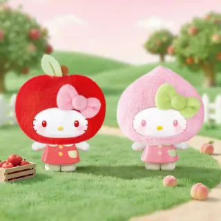 【YENDAR 研達】三麗鷗HELLO KITTY 水果屋系列盲盒[8入/中盒](夢幻場景)