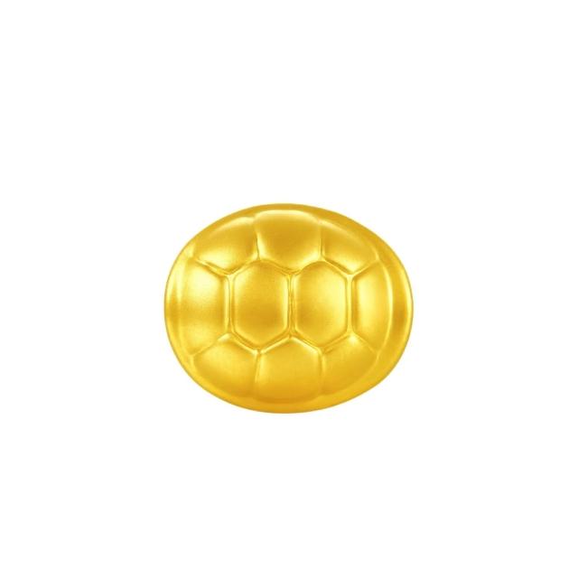 【周大福】文化祝福 富甲一方 龜甲黃金串珠(網路限定款)
