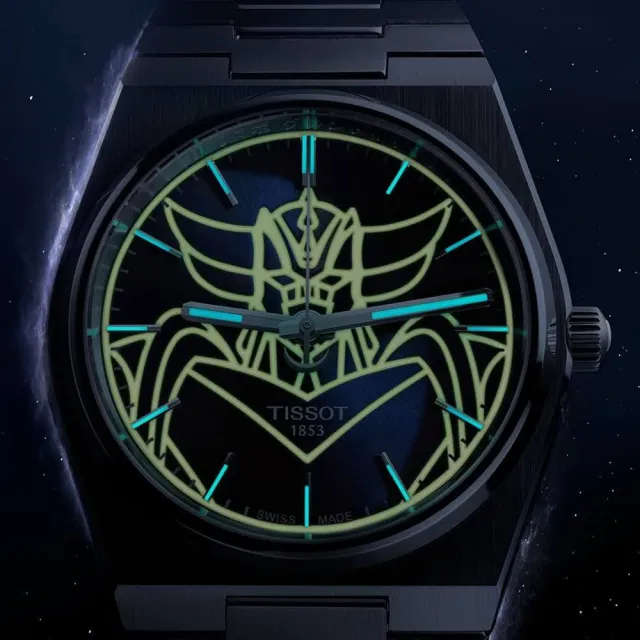 【TISSOT 天梭】PRX系列 無敵鐵金剛 特別版 機械錶-40mm 送禮 禮物(T1374071104102)