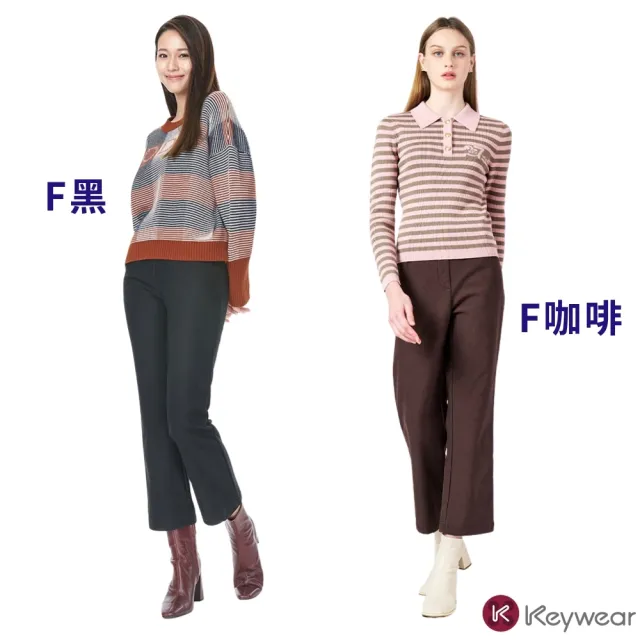 【KeyWear 奇威名品】休閒舒適保暖牛仔褲(蓄熱/保暖/多款任選)
