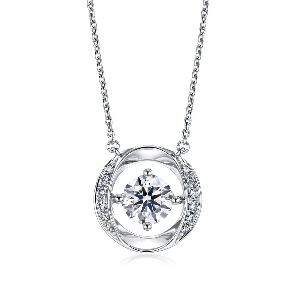 【點睛品】GIA 50分 鑽之頌 18K金鑽石項鍊