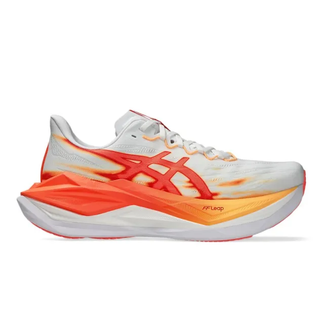 【asics 亞瑟士】SUPERBLAST 3 男款 慢跑鞋 路跑鞋 1013A177-101 白 耀光橘 彈力中底 曙光系列