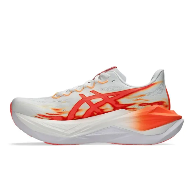 【asics 亞瑟士】SUPERBLAST 3 男款 慢跑鞋 路跑鞋 1013A177-101 白 耀光橘 彈力中底 曙光系列