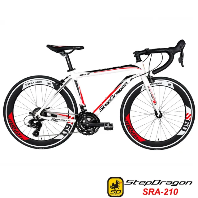 【StepDragon】SRA-210 破風者 21速 鋁合金彎把公路車 - 100%出貨
