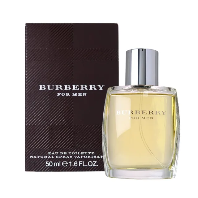 【BURBERRY 巴寶莉】for Men 經典男性淡香水 EDT 50ml
