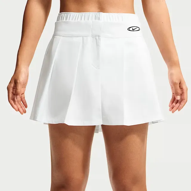 【NIKE 耐吉】As W Street Pleated Mini 短裙 女款 白色 百褶裙 IO9612-100
