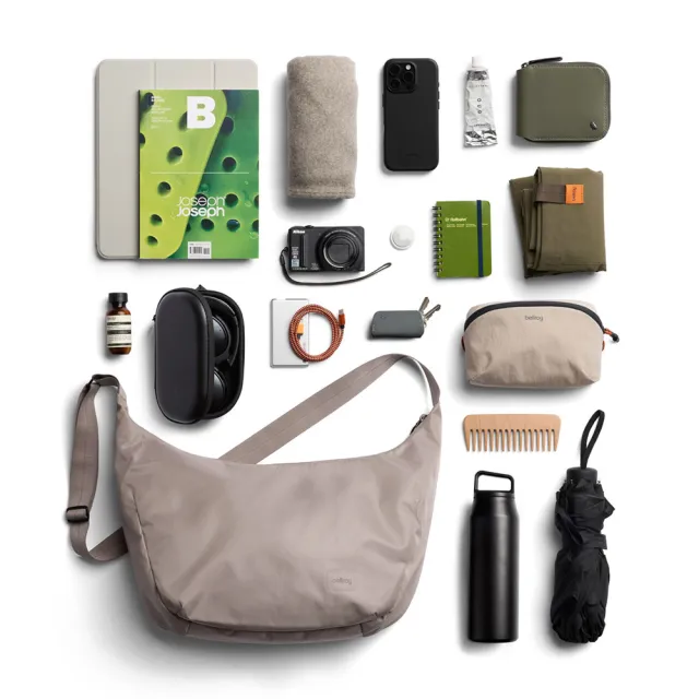 【Bellroy】Laneway Crescent Bag 12L 大型月亮包 側背包 斜背包 男包 女包 送禮 禮物 推薦(沙色)