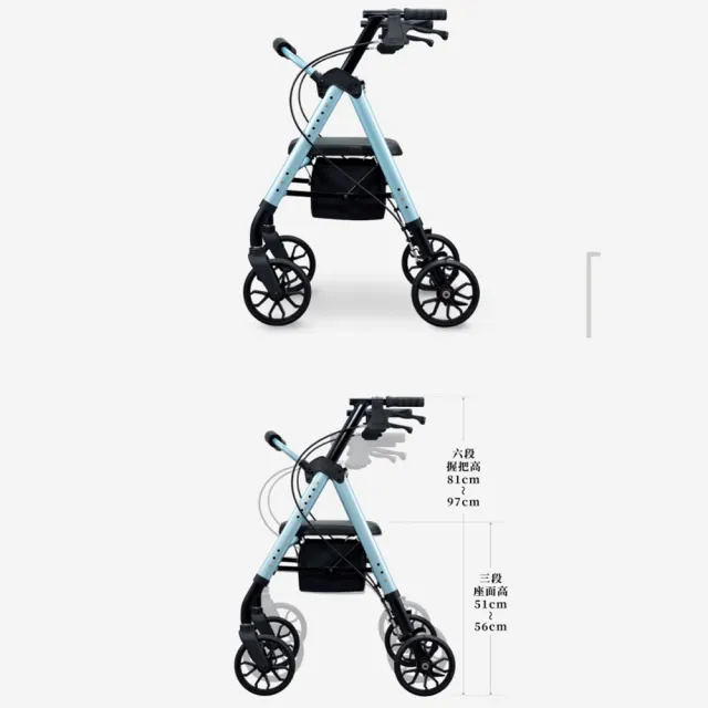 【NOVA 光星】收合式助步車 STAR(助行車)