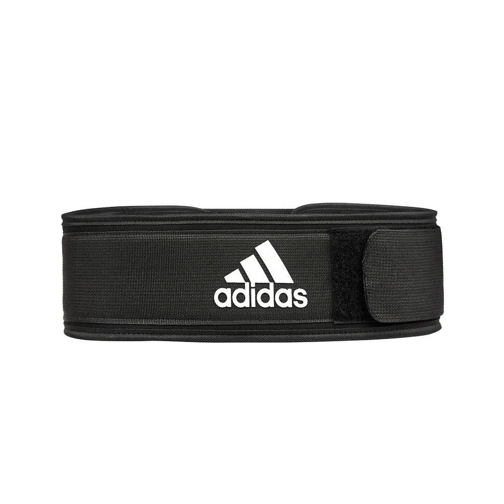 【adidas 愛迪達】健身訓練腰帶(S-XL)