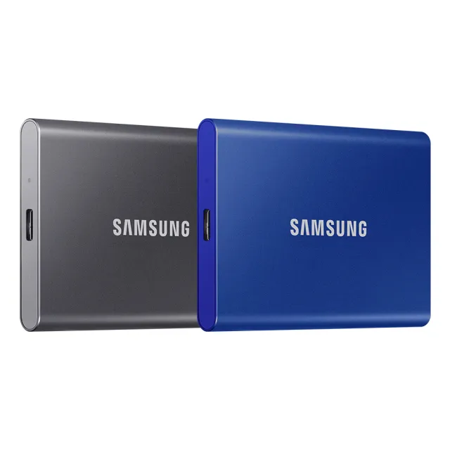 【Samsung 三星】T7 1TB Type-C USB 3.2 Gen 2 外接式ssd固態硬碟(靛青藍/深空灰)