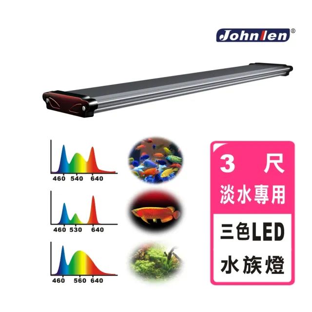 【中藍行】3尺三色水舞LED淡水水族燈 CS040-30-F(水族 淡水 水草 水族燈 淡水燈 水草燈 跨燈 顯色 增豔)