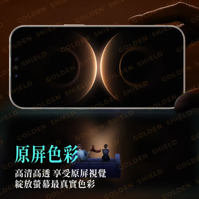 【GOLDEN SHIELD】防窺滿版玻璃貼 保護貼適用iPhone Duo 摺疊機保護貼 18 fold i18 蘋果摺疊機