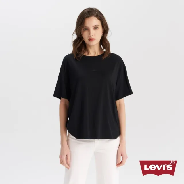 【LEVIS】女款 圓領短袖 背後開v岔 短t 上衣 熱賣單品 003ST-0000