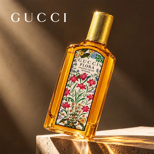 【GUCCI 古馳】華麗蘭花之約女性極致淡香精100ml (專櫃公司貨)