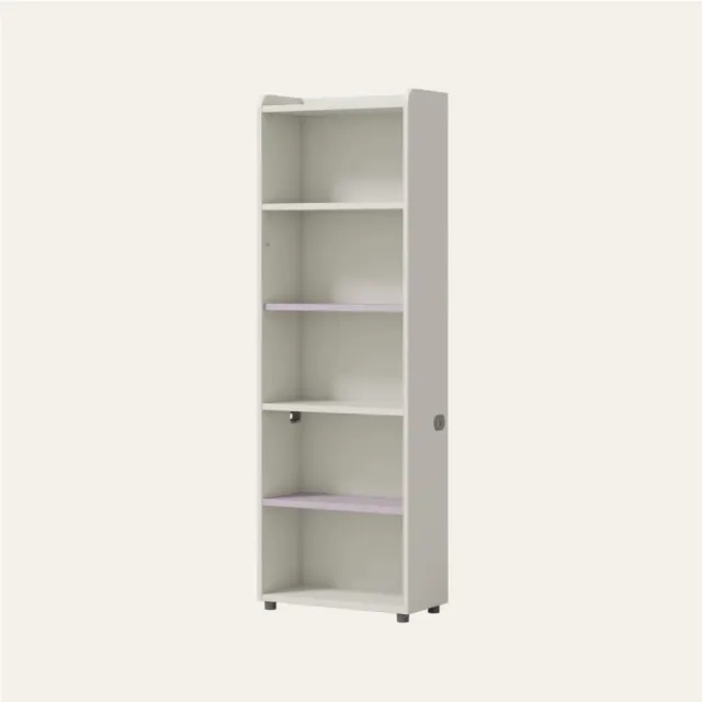 【iloom 怡倫家居】LINKI PLUS 600型六層書櫃附配線孔 無門板 4色可選 書櫃 書架 兒童書架 置物書架 收納櫃