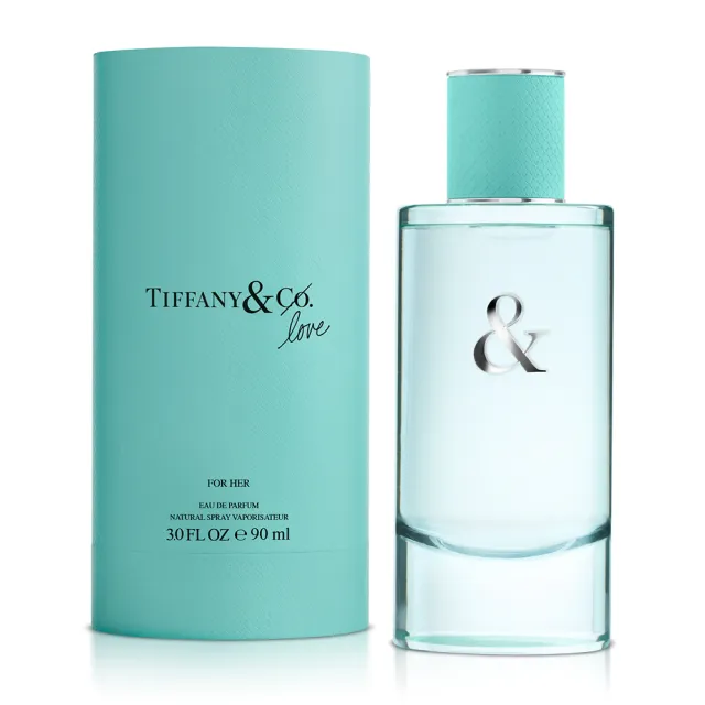 【Tiffany&Co. 蒂芙尼】Tiffany&Love 愛語女性淡香精90ml(專櫃公司貨)