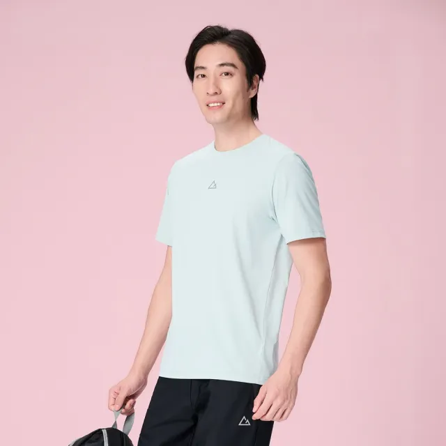 【GIORDANO 佐丹奴】男裝極酷涼感透氣網眼短袖T恤(多色任選)